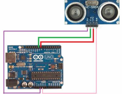 Подключение ультразвукового дальномера к Arduino